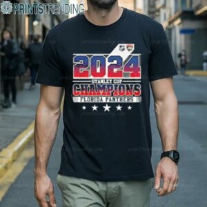 2024 NHL Stanley Cup Champions Florida Panthers 5 Stars Shirts 1 Men Shirts