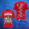 2024 Stanley Cup Champions Florida Panthers 3D Shirt 3 3