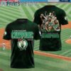 23 24 NBA Atlantic Division Champions Boston Celtics 3D T Shirt 3 6