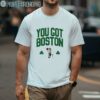 Boston Celtics 18 Time NBA Finals Champions We Got 18 Banners T Shirt 1 Men Shirt