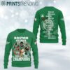 Boston Celtics 2024 NBA Champions 18 Times Christmas Ugly Sweater Ugly Sweater Ugly Sweater