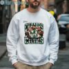 Boston Celtics 2024 NBA Finals Champions Fade Away Jumper Roster Shirt 3 Sweatshirt