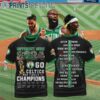 Boston Celtics Be Different Here NBA Champions 2024 Boston Proud T Shirt 3D 3 6