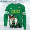 Boston Celtics NBA Finals Champions 2024 Boston City Personalized Ugly Sweater Christmas Ugly Sweater Ugly Sweater