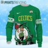 Boston Celtics NBA Finals Champions 2024 Boston City Personalized Ugly Sweater Christmas Ugly Ugly