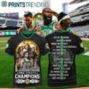 Boston Celtics NBA Finals Champions 2024 Boston City Skyline All Over Print Shirts 1 4
