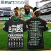 Celtics 18 Times NBA Champions 2024 Boston City Skyline 3D Shirts 1 4