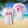 Come On Barbie Baseball Jersey Shirt Custom Name New Barbie Jersey Hawaaian Shirt Hawaiian Shirt 1