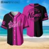Custom Name Barbie Baseball Jersey Fan Gifts Hawaiian Hawaiian Shirts 1