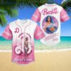 Custom Name Barbie Dance The Night A Way Baseball Jersey Hawaaian Shirt Hawaiian Shirt 1