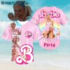 Custom Name Barbie Lets Go Party Baseball Jersey Aloha Shirt Aloha Shirt 1
