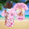 Custom Name Barbie Lets Go Party Baseball Jersey Hawaaian Shirt Hawaiian Shirt 1