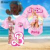 Custom Name Barbie Lets Go Party Baseball Jersey Hawaiian Hawaiian Shirts 1