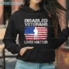 Disabled Veteran Lives Matter Flag American US Vet Military T Shirt 3 Hoodie