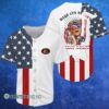Donald Trump 4th July Independence Day Baseball Jersey