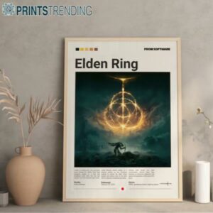 Elden Ring Poster Gaming Wall Poster Video Game Poster Printed Aloha