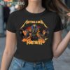 Fortnite x Metallica Rust Merch Collaboration M72 Met Store Shirt 1TShirt TShirt