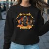 Fortnite x Metallica Rust Merch Collaboration M72 Met Store Shirt Sweatshirt Sweatshirt