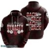Four Straight National Champs Dynasty Back To Back To Back To Back Oklahoma Sooners 3D Hoodie 2 2