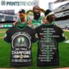 Go Celtics Boston Celtics NBA Finals Champions 2024 All Over Print T Shirts 1 4