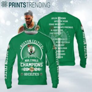 Go Celtics Boston Celtics NBA Finals Champions 2024 ChristmasUgly Sweater Ugly Sweater Ugly Sweater