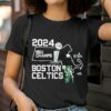Green Celtics 2024 NBA Finals Champions City State Shirt 2 T Shirt