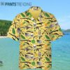 Gun Skull Flag and Topical Pattern Hawaiian Shirt Hwaiian 600x600