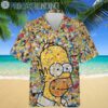 Homer Simpson Summer Beach Hawaiian Shirt Hawaaian Shirt Hawaiian Shirt