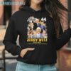 Jerry West 44 Los Angeles Lakers 1938 2024 Thank You For The Memories Signature shirt 3 Hoodie