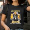 Legends Los Angeles Lakers Kobe Bryant and Jerry West Thank You For The Memories shirt 2 T Shirt