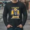 Legends Los Angeles Lakers Kobe Bryant and Jerry West Thank You For The Memories shirt 4 Long Sleeve