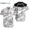 Metallica Hawaiian Summer Beach Shirt Hawaaian Shirt Hawaaian Shirt