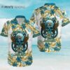 Metallica Skull And Flower Best Jaguars Hawaiian Shirt Aloha Shirt Aloha Shirt