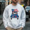 Mickey Mouse And Minnie Mouse America Flag 4th Of July 2024 Shirt 3 Sweatshirt