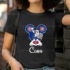 Mickey Mouse Loves Chicago Cubs Heart Shirt 2 T Shirt
