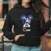 Mickey Mouse Loves Chicago Cubs Heart Shirt 3 Hoodie