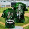 NBA Finals Champions 2024 Boston Celtics 3D T Shirt 2 5