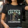 Official Boston Celtics 18 Time NBA Finals Champions Tri Blend T shirt 2 T Shirt