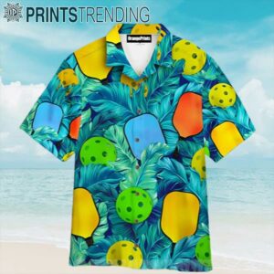 Pickleball Full Printing Hawaiian Shirt Aloha Shirt Aloha Shirt