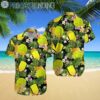 Pickleball Tropical Button Hawaiian Shirt Hawaaian Shirt Hawaiian Shirt