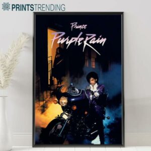 Prince Purple Rain Poster Music Gifts Printed Aloha