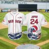 Red Sox Japanese Jersey 2024 Giveaway 2 5