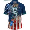 Seattle Mariners MLB Hawaiian Shirt 4th Of July Independence Day Hawaaian Shirt Hawaaian Shirt