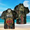 Slayer Hawaiian Aloha Shirt Summer Hawaaian Shirts Hawaiian Shirts