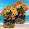 Slayer Tropical Flower And Parrot Hawaiian Shirt Music Gifts Hawaaian Shirts Hawaiian Shirts