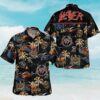 Slayer Tropical Flowers 2024 Summer Hawaiian Shirts Aloha Shirt Aloha Shirt