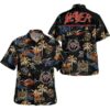 Slayer Tropical Flowers 2024 Summer Hawaiian Shirts Hawaaian Shirt Hawaaian Shirt