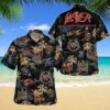 Slayer Tropical Flowers 2024 Summer Hawaiian Shirts Hawaiian Hawaiian