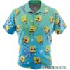 SpongeBob Pattern Button Up Hawaiian Shirt Hawaaian Shirt Hawaaian Shirt