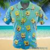 SpongeBob Pattern Button Up Hawaiian Shirt Hawaiian Hawaiian
